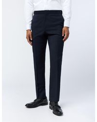 Ted Baker - Galent Wool Rich Slim Fit Tuxedo Trousers - Lyst