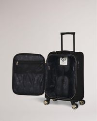 Ted Baker Petite valise à roulettes - Noir