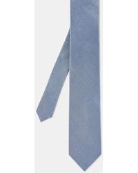 Ted Baker Corbata Lisa De Seda - Azul