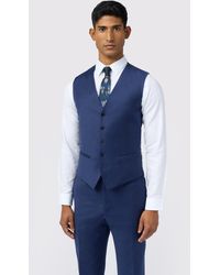 Ted Baker - Keatsw Flannel Wool Rich Slim Suit Waistcoat - Lyst