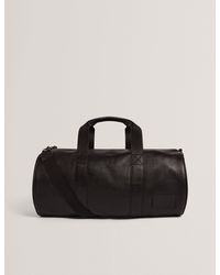 Ted Baker - Grantis Large Leather Weekender Duffle Bag - Lyst
