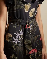 celine floral summer jumpsuit