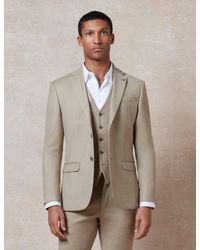Ted Baker - Larkinj Flannel Wool Rich Slim Suit Jacket - Lyst