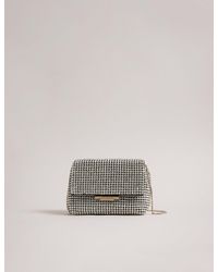 Ted Baker - Gliters Crystal Embellished Mini Crossbody Bag - Lyst