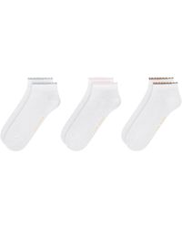Ted Baker - 3 Pack Scalloped Low Cut Ankle Socks - Lyst
