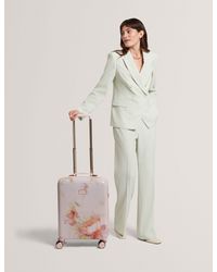 Ted Baker - Mb-Pnkc Magnolia Floral 4-Wheel Hard Suitcase - Lyst