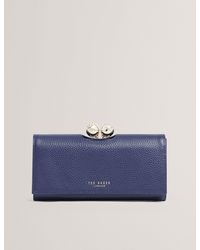 Ted Baker - Roosali Bobble Clasp Leather Bifold Purse - Lyst