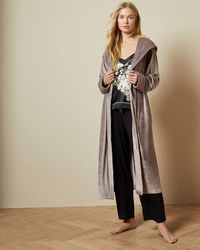 Grey Embossed All-in-one Pyjamas BODYSUIT jumpsuit UK 8,10,12,14 £55 Ted Baker