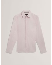 Ted Baker - Sef Slim Fit Geometric Circle Print Shirt - Lyst