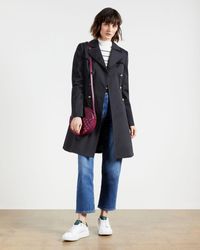 Ted Baker Gabardina Clásica - Azul