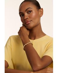 Ted Baker - Pearl Twisted Charm Bracelet For - Lyst