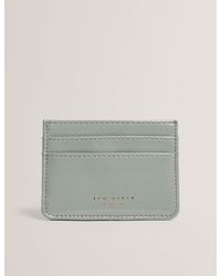 Ted Baker - Crinkli Crinkled Patent Pu Leather Card Holder - Lyst