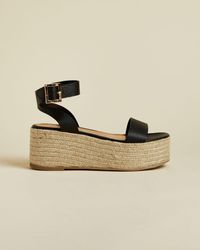 oasis flatform espadrille