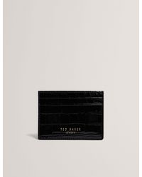 Ted Baker - Varenya Patent Croc Slim Card Holder - Lyst
