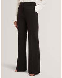 Ted Baker - Tailored High Waisted Flared Trousers - Lyst