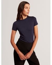 Ted Baker - Larnaa Soft Touch Fitted Short Sleeve T-Shirt - Lyst