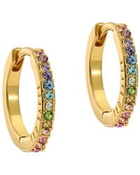 Ted Baker - Heplie Crystal Hoop Earrings - Lyst