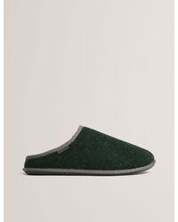 Ted Baker - Simmonn Felt Plush Lined Mule Slippers - Lyst