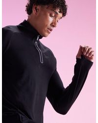 Ted Baker - Gary Quick Dry 1/4 Zip Training Top - Lyst