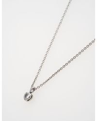 Ted Baker - Harlows Mini Crystal Heart Pendant Necklace - Lyst