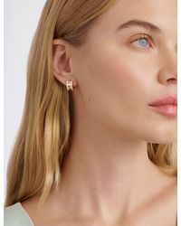 Ted Baker - Rolob Enamel Huggie Hoop Earrings - Lyst