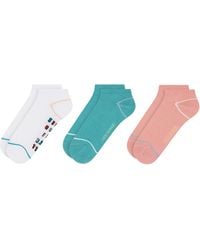 Ted Baker - 3 Pack Low Cut Liner Trainer Socks - Lyst