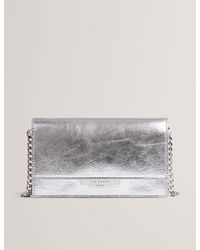 Ted Baker - Mahiria Lock Detail Purse With Chain Strap - Lyst
