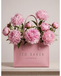 Ted Baker - Crinell Crinkled Pu Elongated Icon Tote Bag - Lyst