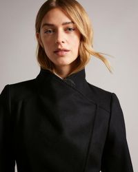 ted baker black coat