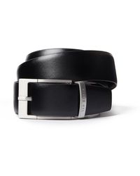 Ted Baker - Connary Reversible Smooth Leather Belt - Lyst