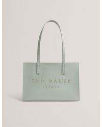 Ted Baker - Crinell Crinkled Pu Elongated Icon Tote Bag - Lyst