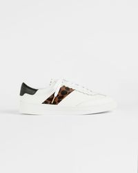 capela leopard jacquard runner trainers