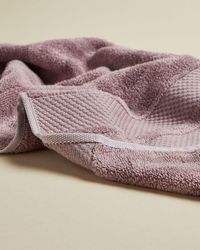 Ted Baker Petite Serviette En Coton Avec Logo T - Multicolore