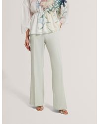 Ted Baker - Bridat Woven Kick Flare Tailored Suit Trousers - Lyst