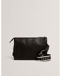 Ted Baker - Larinda Webbing Strap Leather Crossbody Bag - Lyst