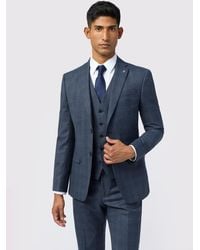 Ted Baker - Byrnej Tonal Check Performance Slim Suit Jacket - Lyst