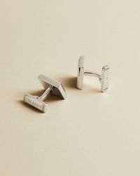 Ted Baker Boutons De Manchette Semi-précieux - Bleu