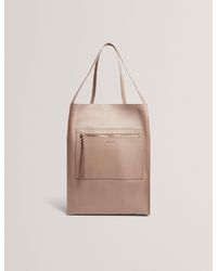 Ted Baker - Tammila Tall Soft Leather Structured Tote Bag - Lyst