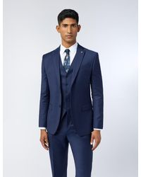 Ted Baker - Keatsj Flannel Wool Rich Slim Suit Jacket - Lyst