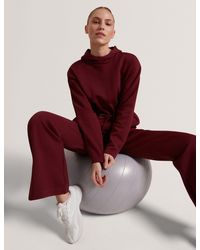 Ted Baker - Adele Split Hem Straight Leg Active Joggers - Lyst