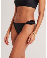 Ted Baker - Raiinna Ruffled Side Tanga Bikini Bottoms - Lyst