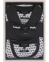 Ted Baker - Sangs 3-Pack T-Shirts - Lyst