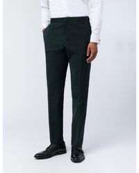Ted Baker - Porteust Stretch Wool Slim Tuxedo Trousers - Lyst