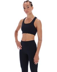 Ted Baker - Sandra Scalloped Edge Racerback Yoga Bra - Lyst
