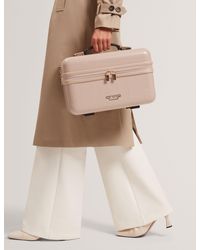 Ted Baker - Icon-Ptyv Croc Texture Icon Travel Case - Lyst
