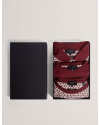 Ted Baker - Sangs Geometric Jersey Top Gift Set 3-Pack - Lyst