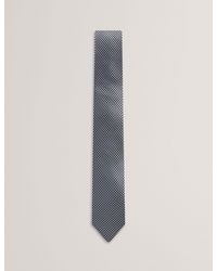 Ted Baker - Dimos Micro Diamond Silk Satin Tie - Lyst