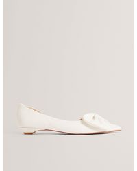 Ted Baker - Soufiya Bow Detail Grosgrain Kitten Heel Shoes - Lyst