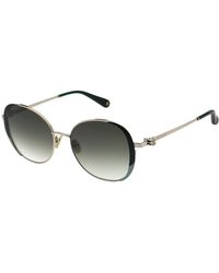 Ted Baker - Zarahlg Round Metal Frame Sunglasses - Lyst