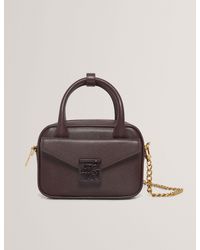Ted Baker - Anibela Top Handle Mini Leather Camera Bag - Lyst